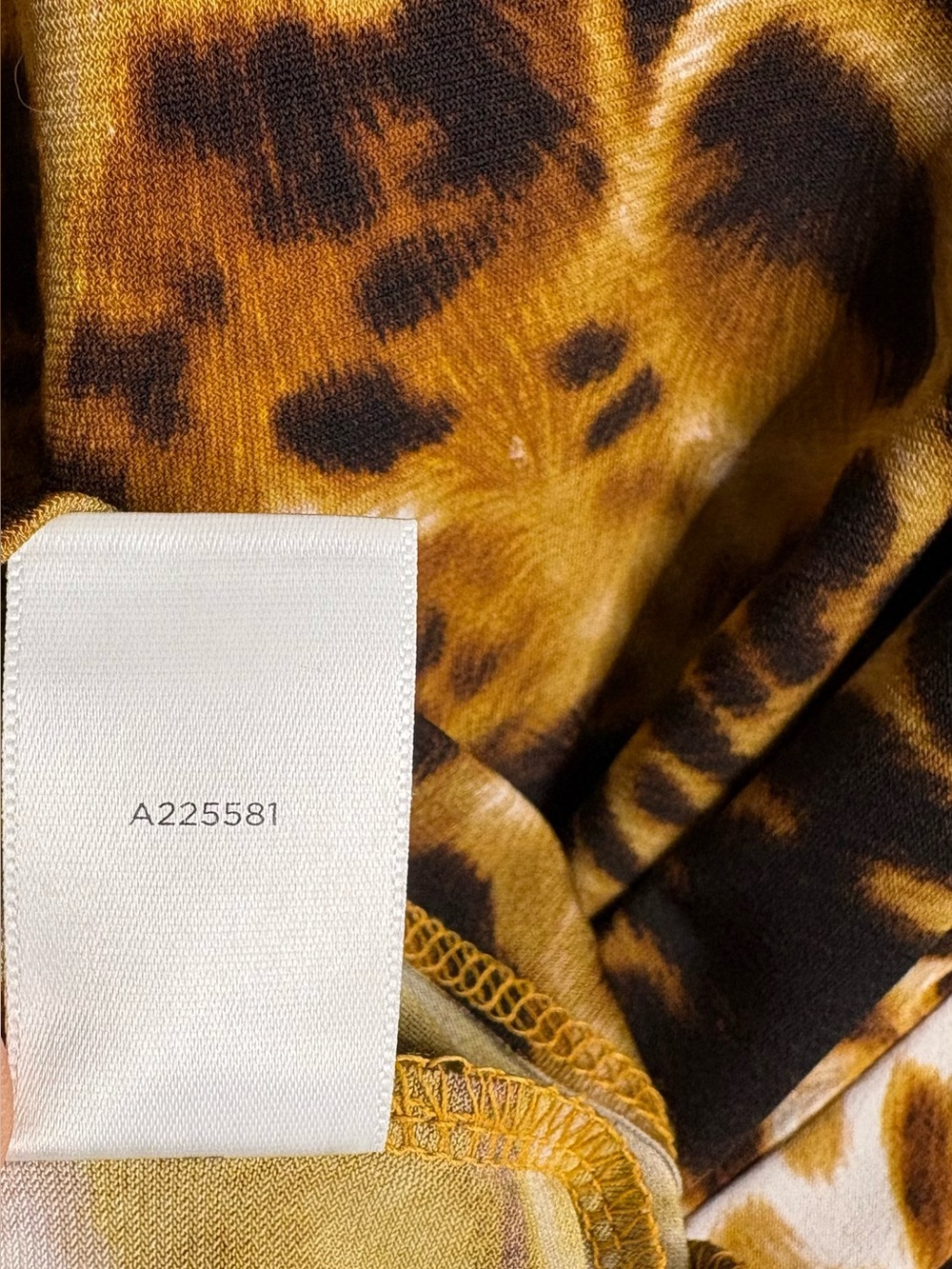 Susan Graver Animal Print Top Small Brown Black 3/4 Sleeve Stretch Knit QVC Chic - Picture 6 of 12